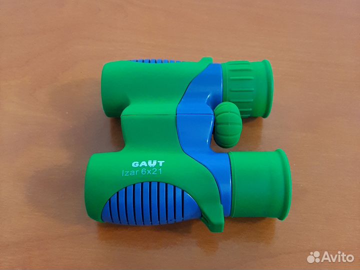 Бинокль Gaut Izar 6x21 Roof BK7 зелено-голубой