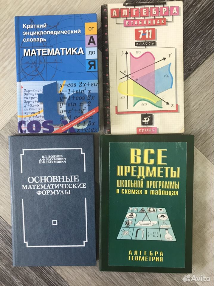 Книги по математике