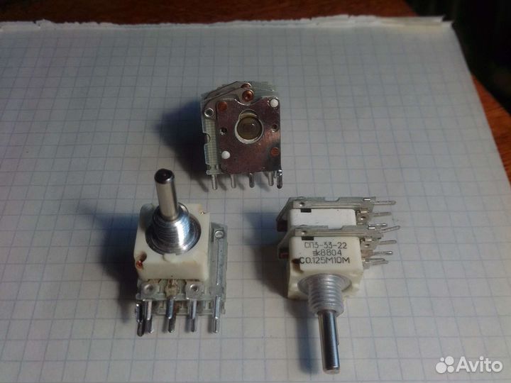 Регулятор громкости усилителей СССР