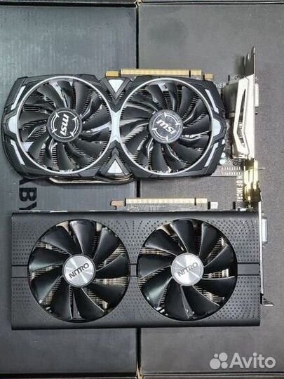 Sapphire Rx470 8gb Nitro+ и Msi Rx470 8Gb Armor