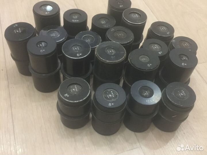 Окуляры для микроскопа мбс-1 6х,8х,12.5х