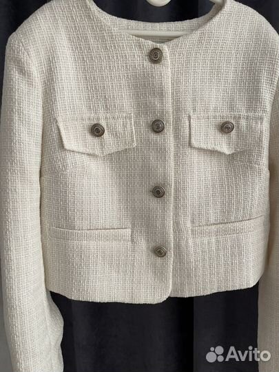 Твидовый жакет