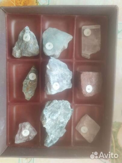 Учебная коллекция минералов Шкала твердости