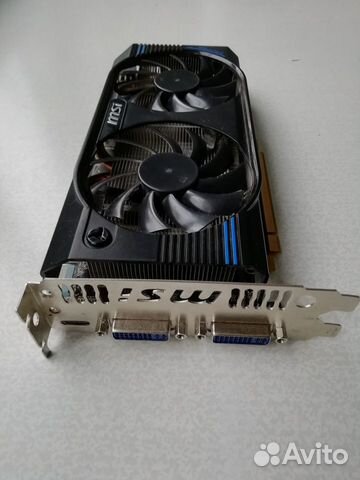 Видеокарта MSI GeForce GTX 560 Ti 1 Гб gddr5