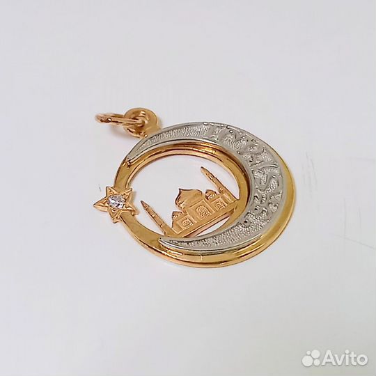 Золотая подвеска