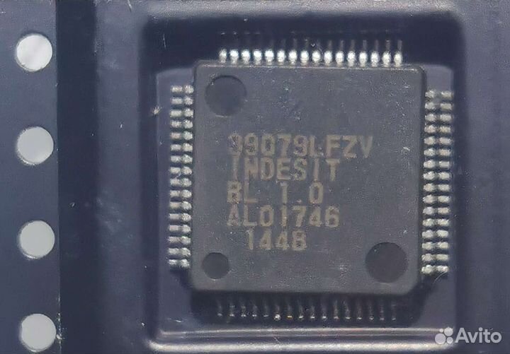 Чип процессора эбу indesit/ariston arcadia 2