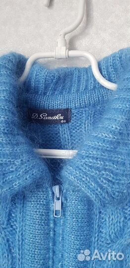 Кофта женская теплая на молнии