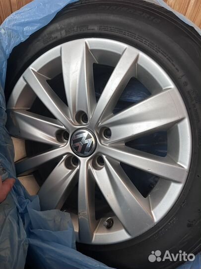 Vw skoda audi диски в сборе r16