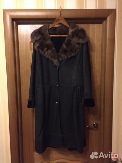 Женская дублёнка из меха соболя (Италия)