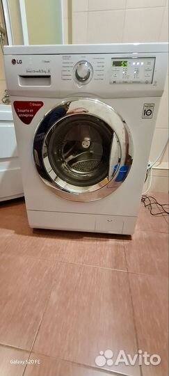 Стиральная машина LG Direct Drive 6,5 kg с паром