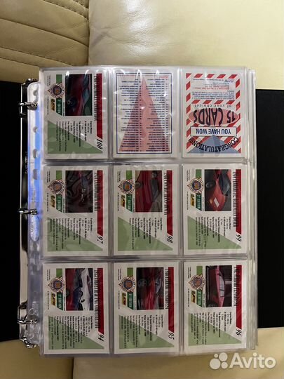 Коллекционные карты Автомобили Мечты Dream Cars 2