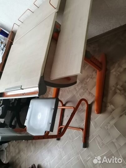 Растущая парта и стул бу