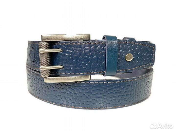 Ремень кожаный “Bear” 1951 с двойной застёжкой