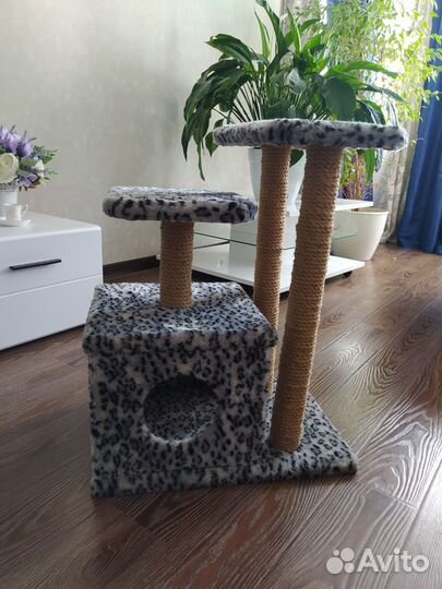 Когтеточка домик для кошки