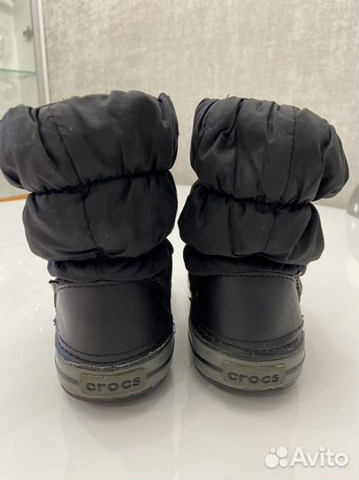 Демисезонные сапоги crocs c9