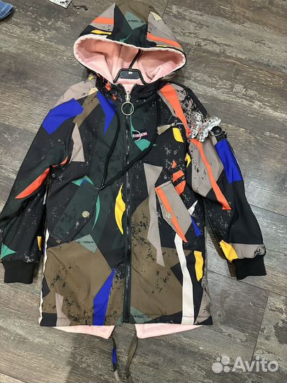 Парка доя девочки 128-140