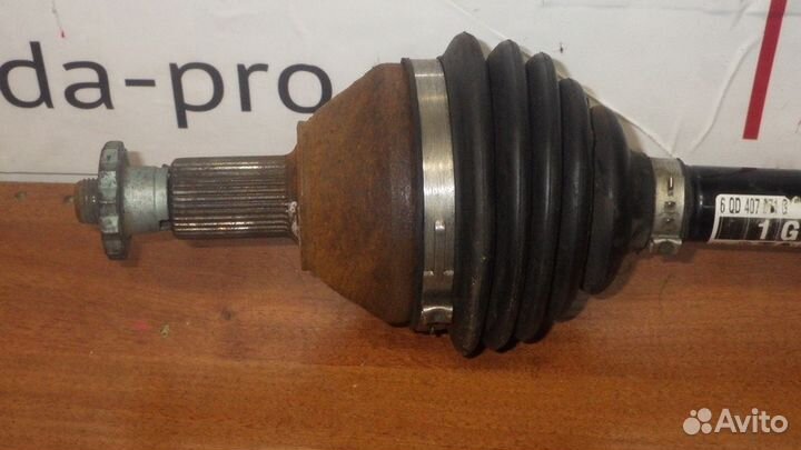 6QD407271G приводной вал левый шкода
