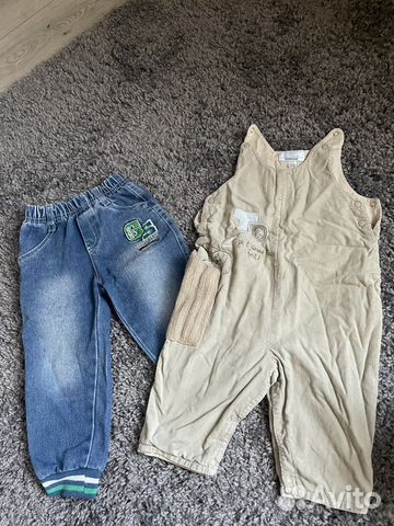 Детские вещи пакетом для мальчика размер 74-80