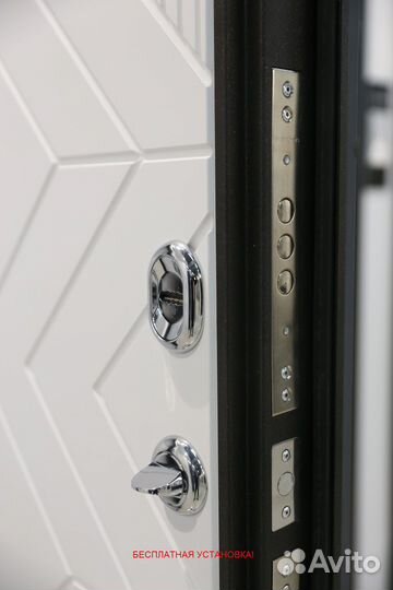 Входная дверь в квартиру с установкой