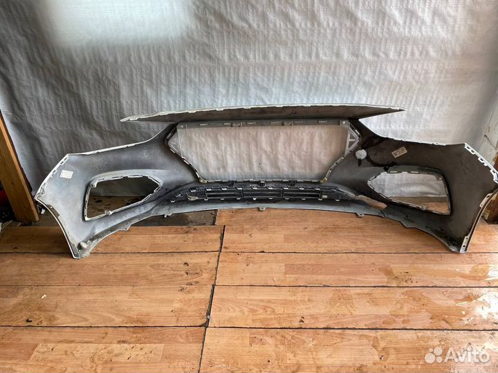 Бампер передний белый Hyundai Solaris 2017-2020