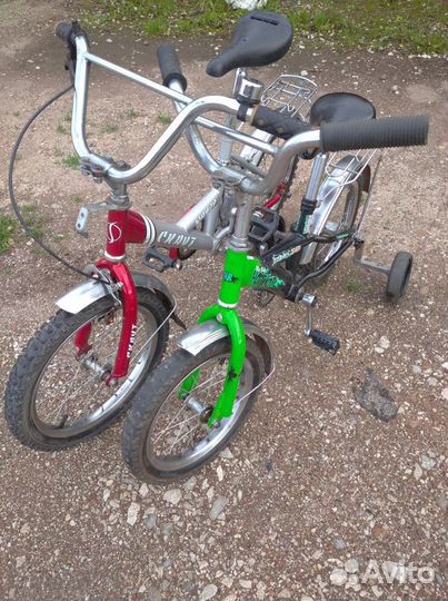 Продаются 2 велосипеда r14 и r16