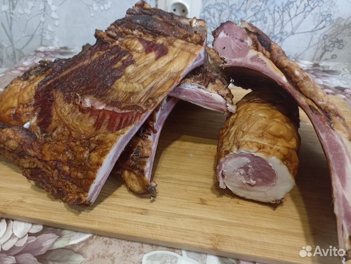 Баранина горячего копчения, халяль