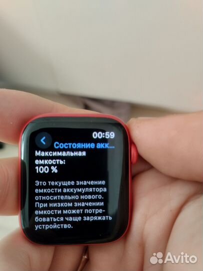 Смарт часы apple watch 6 44mm