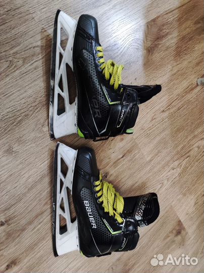Коньки хоккейного вратаря Bauer pro 10,5 fit3