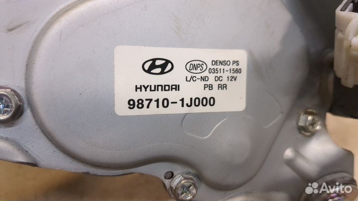 Двигатель стеклоочистителя задний Hyundai i20, 201