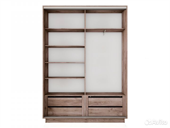 Шкаф купе с зеркалом Экспресс