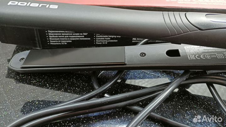 Утюжок для волос polaris