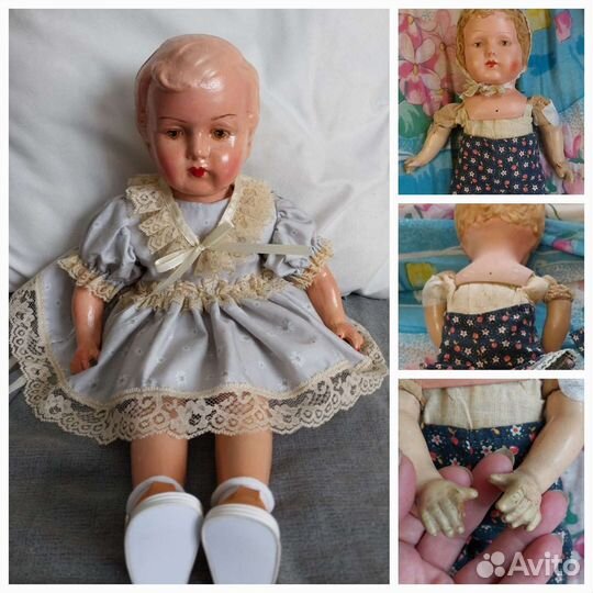 Реставрация винтажных кукол