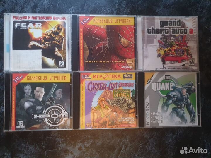 Компьютерные игры диски для пк