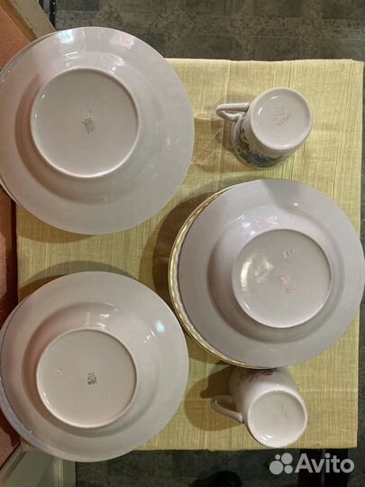 Тарелки суповые нарядные