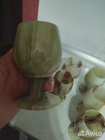 Бокалы из оникса