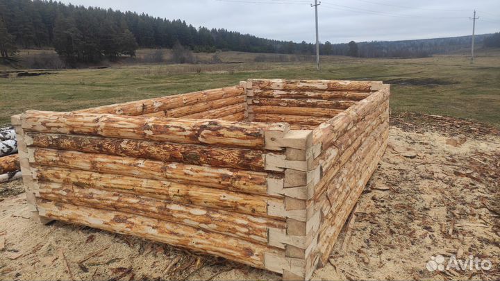 Сруб для бани 3x3