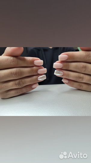 Наращивание ресниц, маникюр