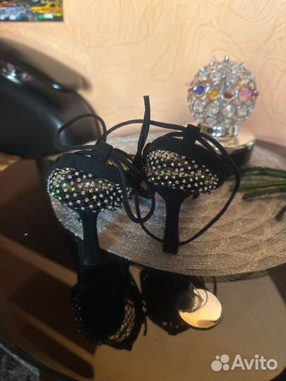 Босоножки с сеткой