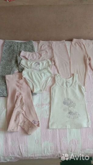 Майка, лосины,колготки, 86