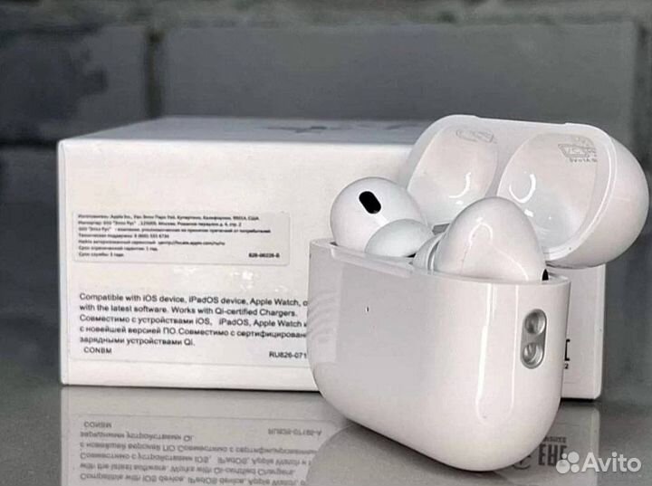 Airpods pro 2 (шумоподавление,гарантия)