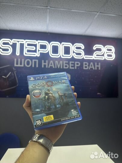 Диск GOT OF WAR для PS4 новый
