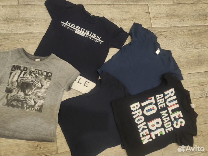 Одежда пакетом мальчику 128+