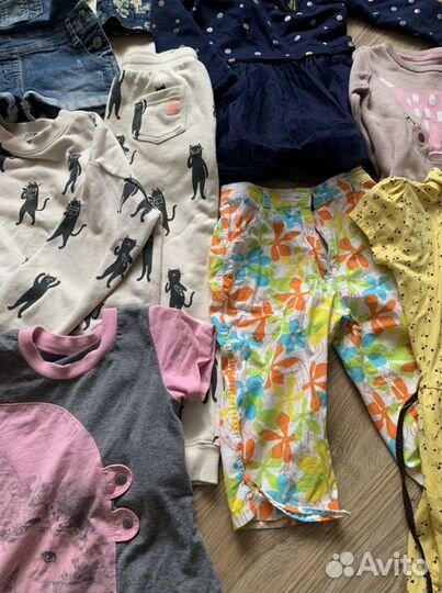 Вещи пакетом на девочку 3-5 лет