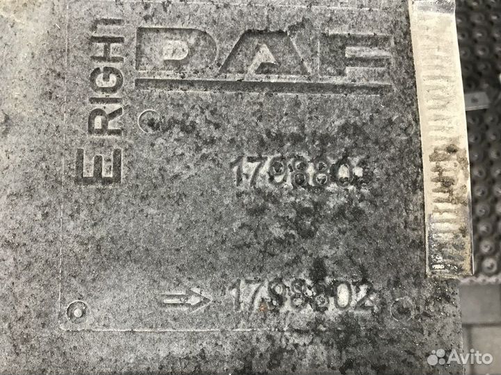 1683832 Шумоизоляция двигателя задняя Daf XF105