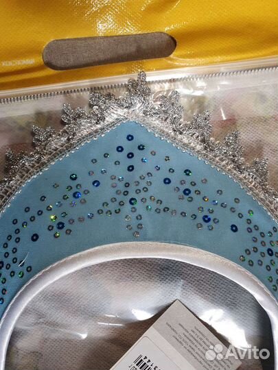 Кокошник хрустальный