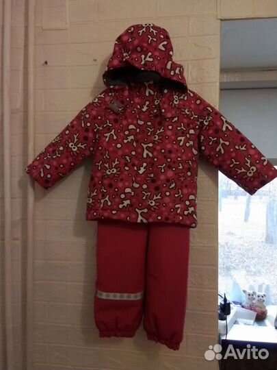 Зимний костюм для девочки 98