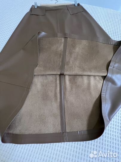 Кожаная юбка