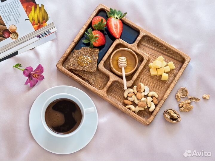 Менажница подарочная с рисунком 