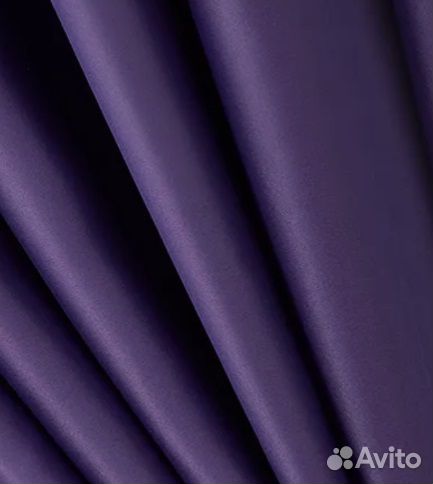 Шторы блэкаут фиолетовые 150*240