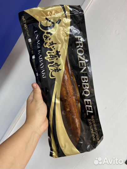 Угорь жареный в соусе